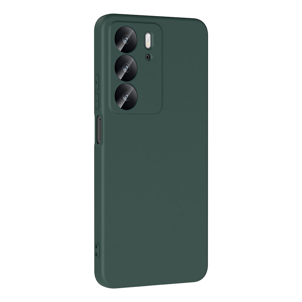 Realme C75 Kılıf Zore Mara Lansman Kapak Koyu Yeşil