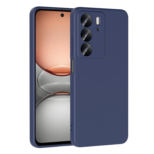 Realme C75 Kılıf Zore Mara Lansman Kapak Lacivert