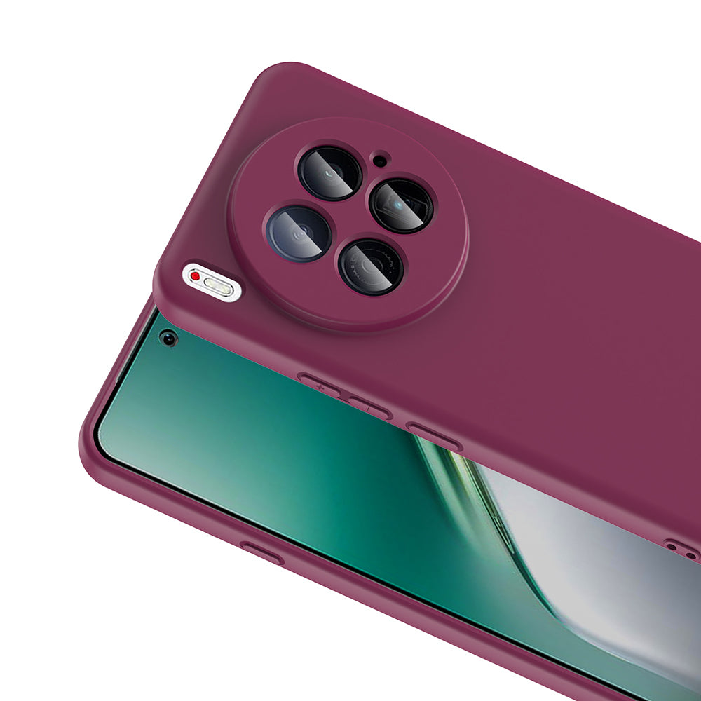 Tecno Camon 40 Premier 5G Kılıf Zore Mara Lansman Kapak Koyu Mor