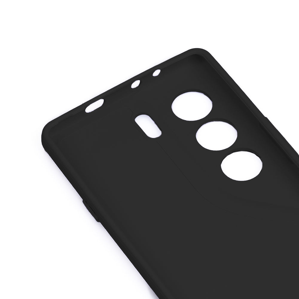 Tecno Camon 40 Pro Kılıf Zore Biye Silikon Siyah