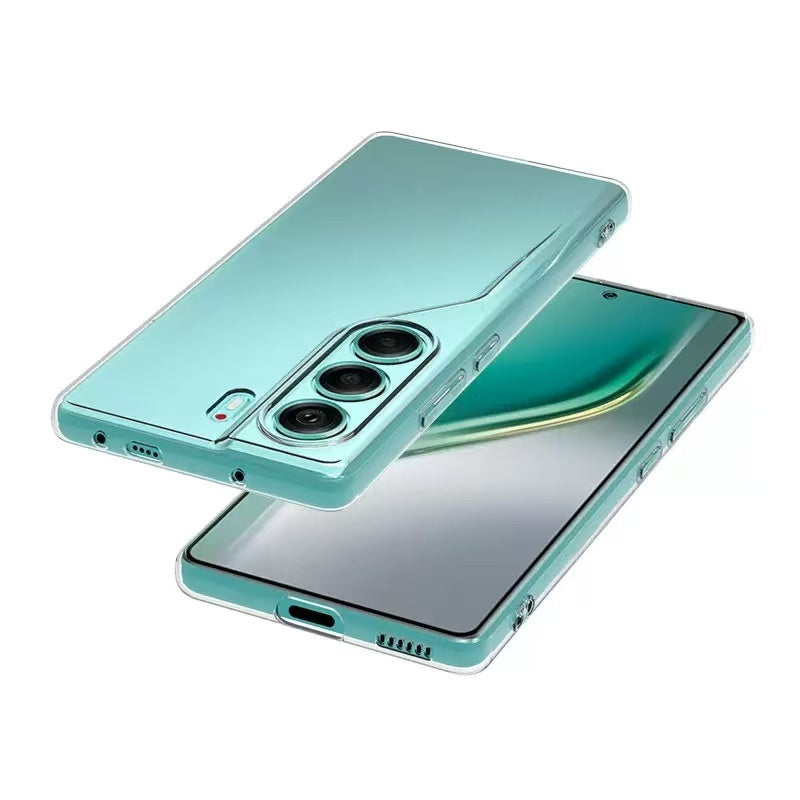 Tecno Camon 40 Pro Kılıf Zore Süper Silikon Kapak Şeffaf