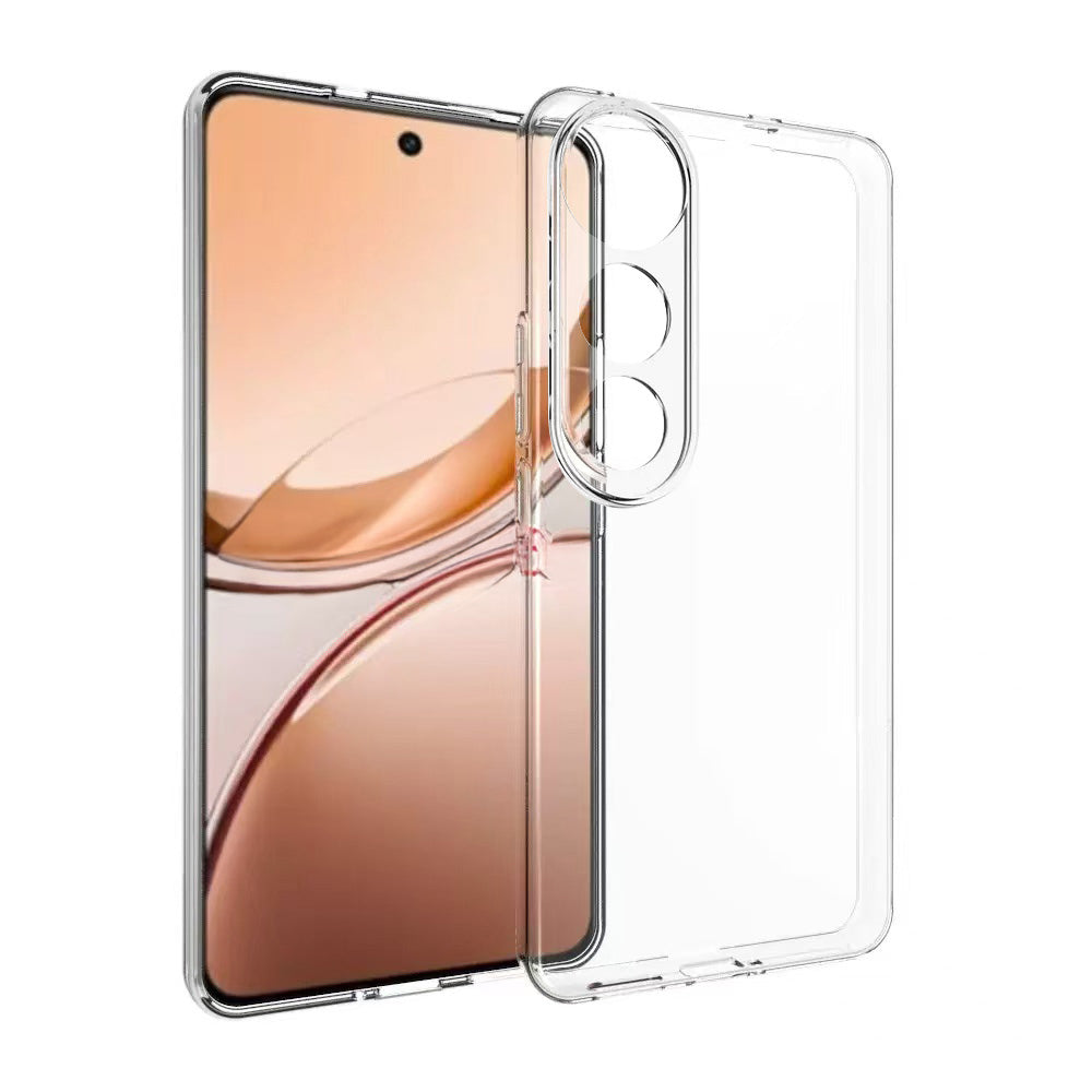 Vivo V50 Lite 4G Kılıf Zore Süper Silikon Kapak Şeffaf