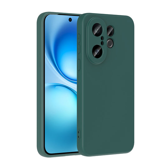 Vivo X200 FE 5G Kılıf Zore Mara Lansman Kapak Koyu Yeşil