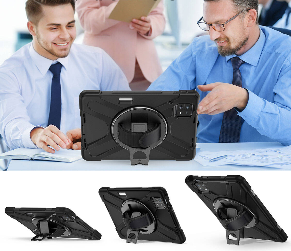 Xiaomi Pad 6 Zore Defender Tablet Silikon Siyah