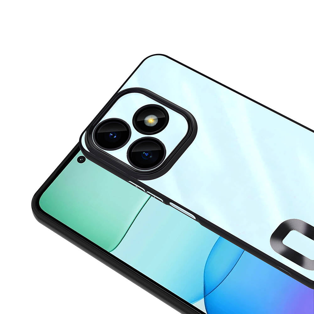 Xiaomi Redmi 13 4G Kılıf Kamera Korumalı Logo Gösteren Zore Omega Kapak Lila