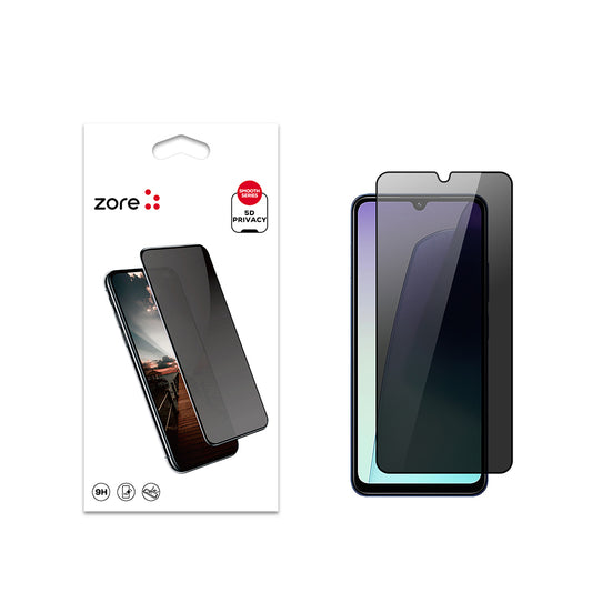 Xiaomi Redmi 14C 4G Zore New 5D Privacy Temperli Ekran Koruyucu Siyah
