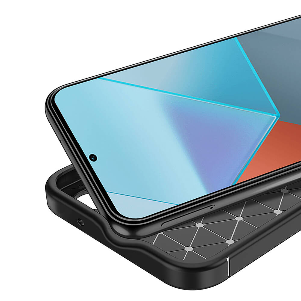 Xiaomi Redmi Note 13 Pro 4G Kılıf Zore Negro Silikon Kapak Lacivert