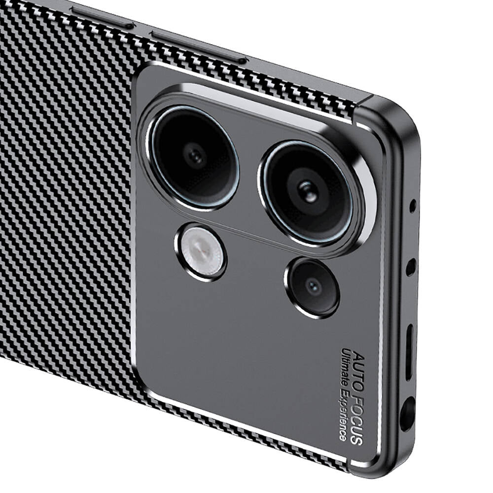 Xiaomi Redmi Note 13 Pro 4G Kılıf Zore Negro Silikon Kapak Lacivert