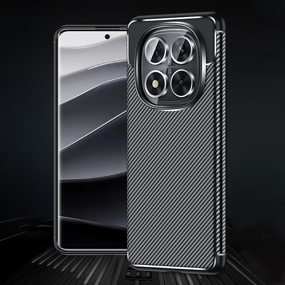 Xiaomi Redmi Note 14 Pro Plus Kılıf Zore Negro Silikon Kapak Lacivert