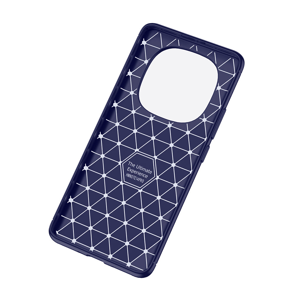 Xiaomi Redmi Note 14 Pro Plus Kılıf Zore Negro Silikon Kapak Lacivert